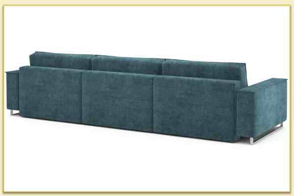 Hình ảnh Chụp lưng ghế sofa chữ L bọc vải nỉ đẹp Softop-1142