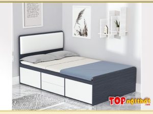 Hình ảnh Giường ngủ gỗ nhỏ gọn cho chung cư hiện đại GNTop-0263