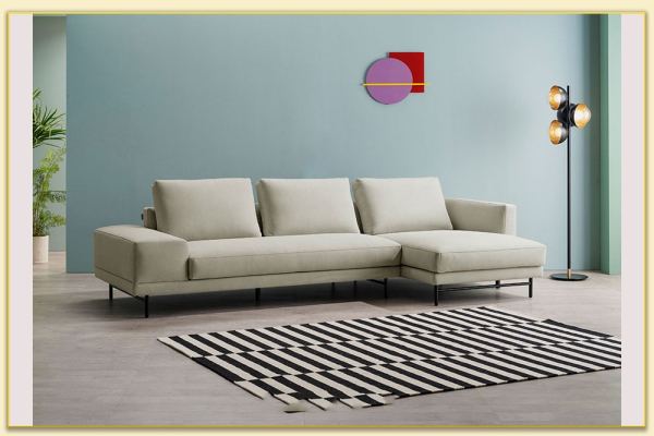 Hình ảnh Góc nghiêng sofa góc chữ l đẹp Softop-1121