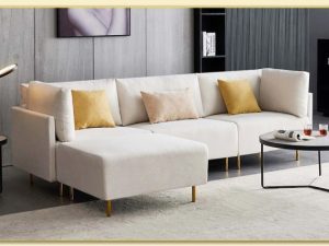 Hình ảnh Phần góc L mẫu ghế sofa góc nỉ Softop-1300