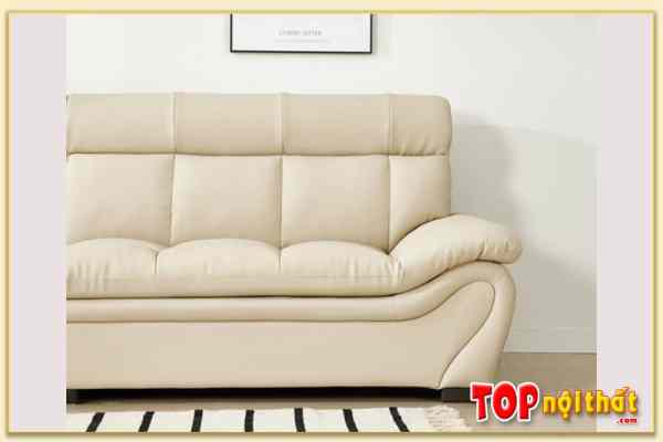 Hình ảnh Phần tay ghế mẫu sofa văng da đẹp SofTop-0908