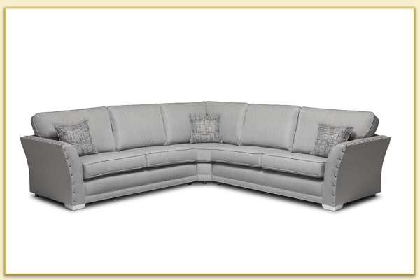 Hình ảnh Sofa góc đẹp hình chữ V màu ghi Softop-1261