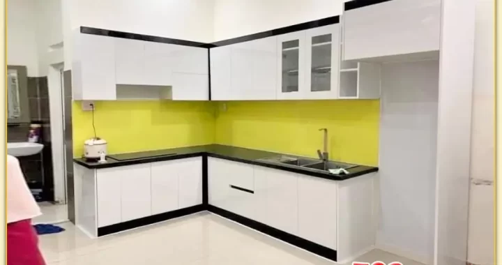 Xưởng thiết kế thi công đóng tủ bếp đẹp giá rẻ tại Hà Tĩnh