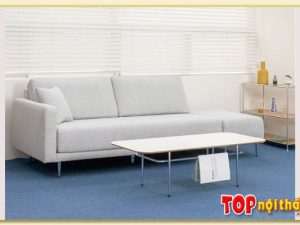 Hình ảnh Sofa văng bọc vải nỉ hiện đại SofTop-0933